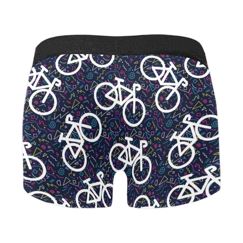 Bicycle Pattern Print Design 03 Men's All Over Print Boxer Briefs Men's Underwear