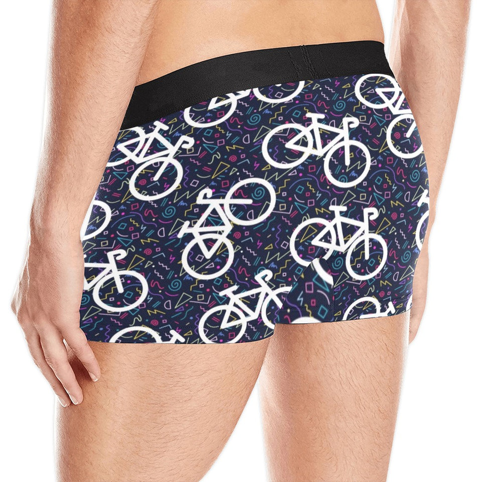 Bicycle Pattern Print Design 03 Men's All Over Print Boxer Briefs Men's Underwear