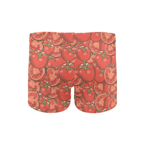 Red Tomato Pattern Men's Swimming Trunks