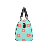 Grapefruit green background Travel Bag