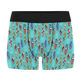 Surfboard Pattern Print Design 05 Men's All Over Print Boxer Briefs Men's Underwear