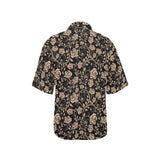 Rose Pattern Print Design 04 Women's All Over Print Hawaiian Shirt