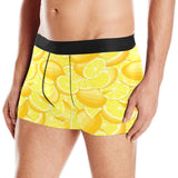 lemon pattern Men's All Over Print Boxer Briefs Men's Underwear