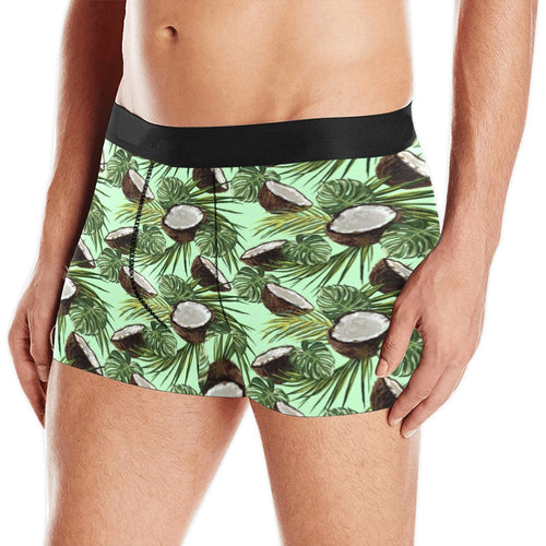 Coconut Pattern Print Design 02 Men's All Over Print Boxer Briefs Men's Underwear