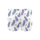 Eggplant Pattern Print Design 05 Men's Swimming Trunks