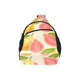 Beautiful guava pattern All Over Print Chest Bag