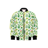 Cactus pattern copy Kids' Boys' Girls' Bomber Jacket