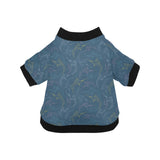 Swordfish Pattern Print Design 02 All Over Print Pet Dog Round Neck Fuzzy Shirt