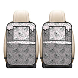 Cute french bulldog pattern Car Seat Back Organizer