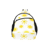 Sun pattern All Over Print Chest Bag
