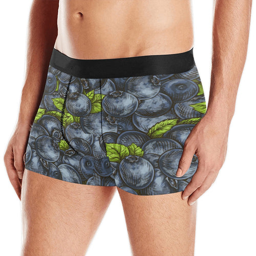 blueberry pattern Men's All Over Print Boxer Briefs Men's Underwear