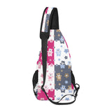 Teddy Bear Pattern Print Design 03 All Over Print Chest Bag