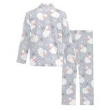 Sweet dreams sheep pattern Men's Long Pajama Set