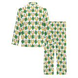 Horseshoes Pattern Print Design 04 Men's Long Pajama Set