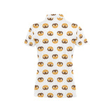 Pretzels Pattern Print Design 02 Women's All Over Print Polo Shirt