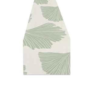 Ginkgo leaves pattern Table Runner