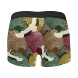 Japanese cranes flying forest dot pattern Men's All Over Print Boxer Briefs Men's Underwear