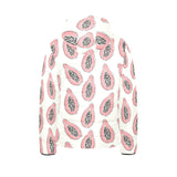 papaya pattern Kids' Boys' Girls' Padded Hooded Jacket