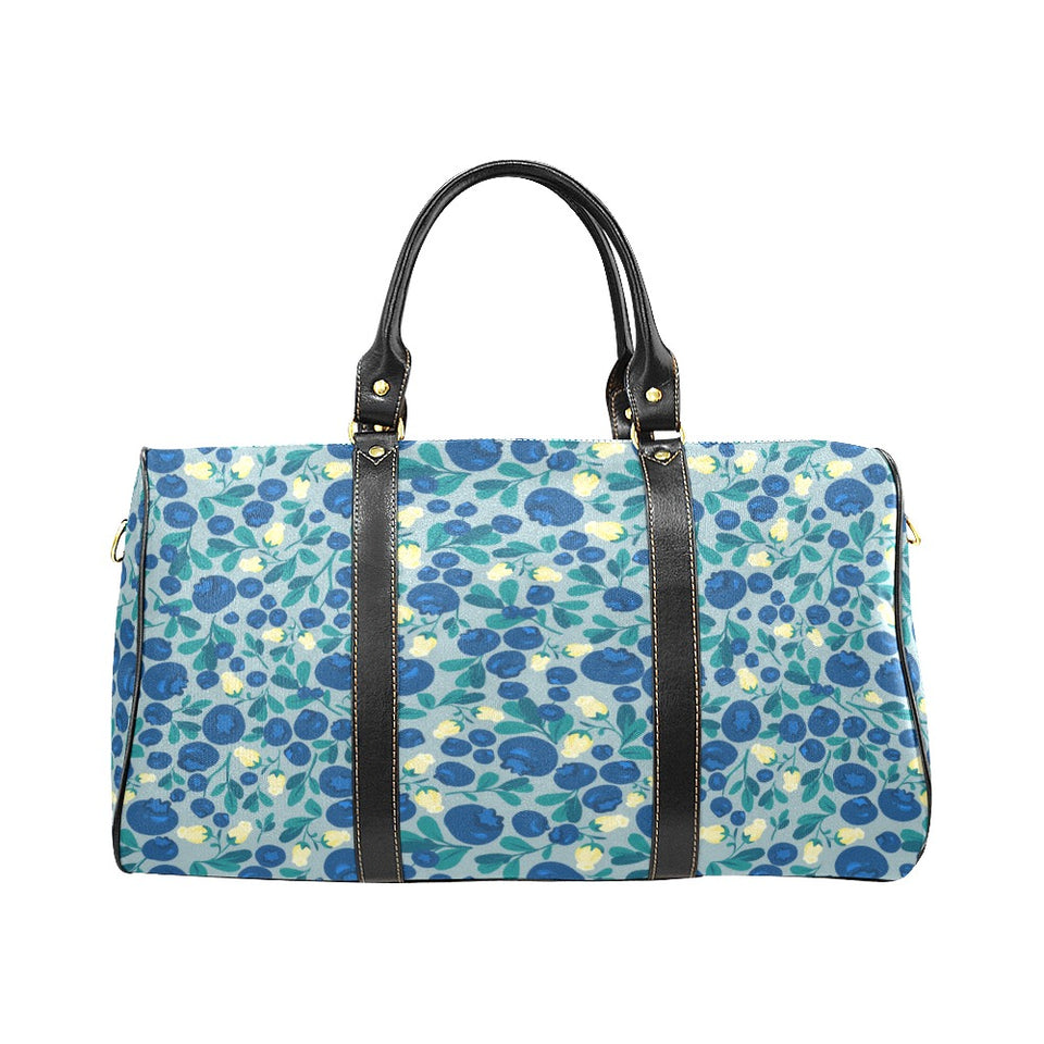 blueberry design pattern Travel Bag