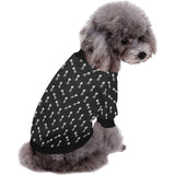 Engine Piston Black Theme Pattern Print Design 03 All Over Print Pet Dog Round Neck Fuzzy Shirt