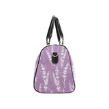 Lavender flowers purple pattern Travel Bag
