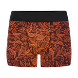cacao beans tribal polynesian pattern Men's All Over Print Boxer Briefs Men's Underwear
