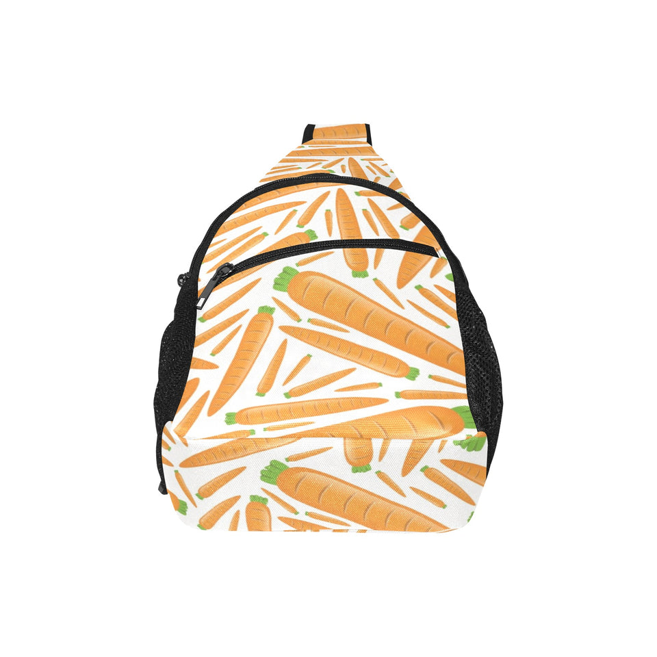 Carrot Pattern Print Design 02 All Over Print Chest Bag