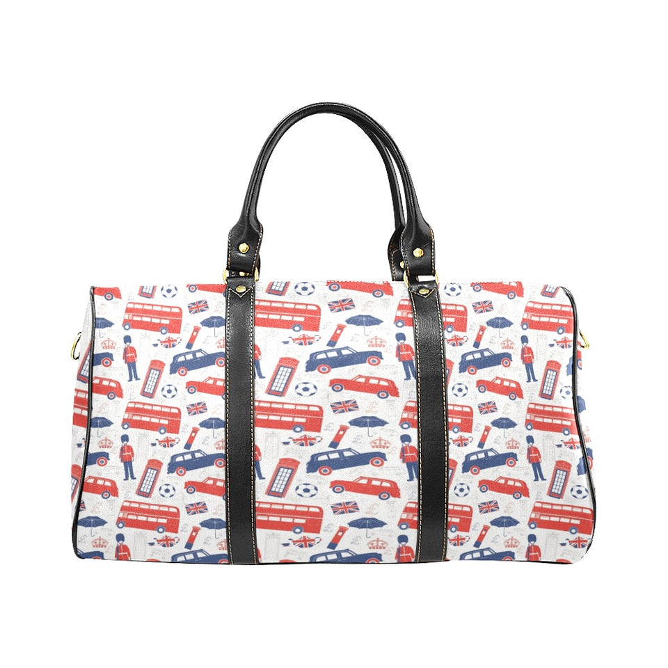 British Pattern Print Design 03 Travel Bag