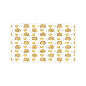 Pancake Pattern Print Design 03 Doormat