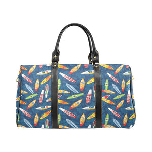 Surfboard Pattern Print Design 01 Travel Bag