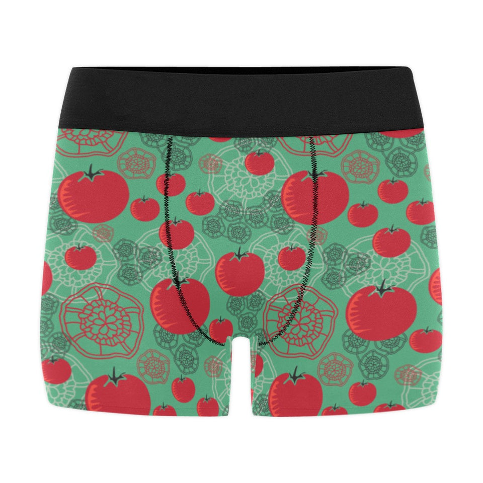 Tomato design pattern Men's All Over Print Boxer Briefs Men's Underwear