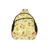 Yorkshire Terrier Pattern Print Design 05 All Over Print Chest Bag