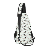 Pelican Pattern Print Design 02 All Over Print Chest Bag
