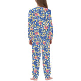 Popcorn Pattern Print Design 01 Kids' Boys' Girls' All Over Print Pajama Set