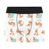 Cute Kangaroo pattern Men's All Over Print Boxer Briefs Men's Underwear