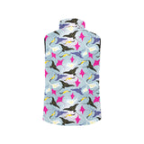 Stingray Pattern Print Design 01 Men's Padded Vest