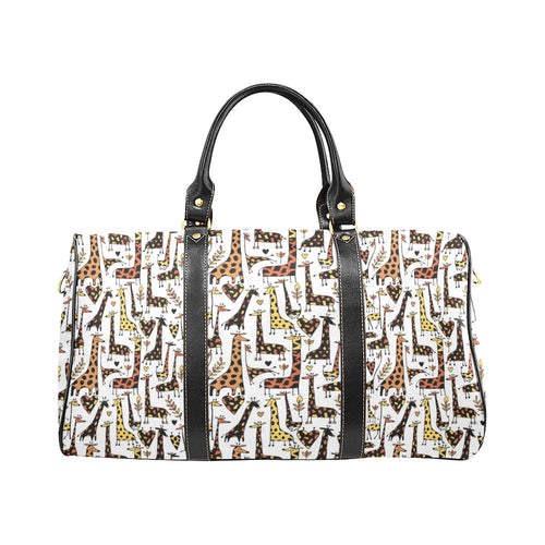 Giraffe Pattern Print Design 05 Travel Bag