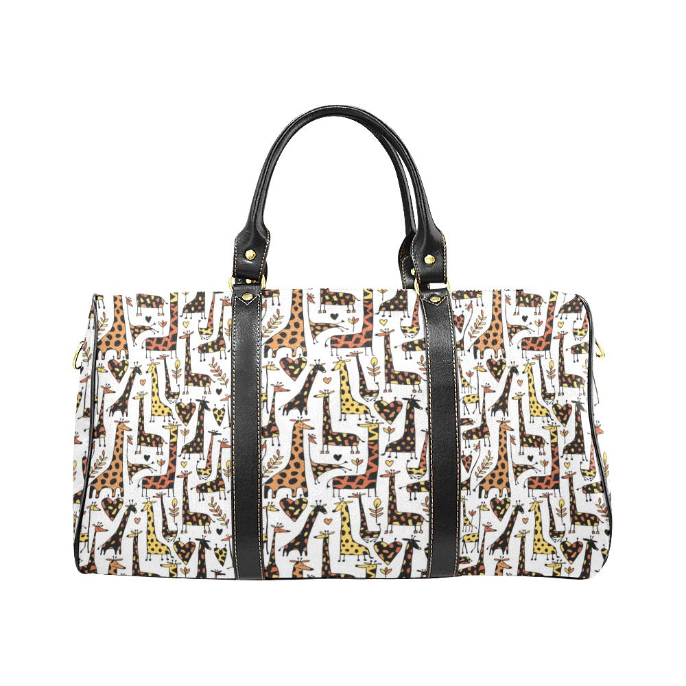Giraffe Pattern Print Design 05 Travel Bag