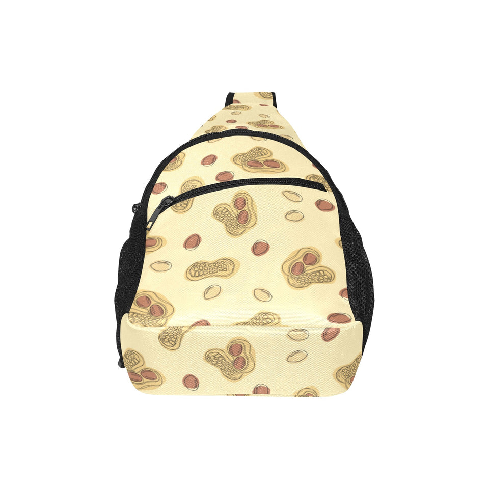 peanuts design pattern All Over Print Chest Bag