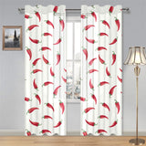 Chili peppers pattern Gauze Curtain