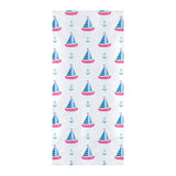 Sailboat anchor pattern Beach Towel