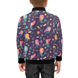 beautiful mermaid Fish jellyfish algae other marin Kids' Boys' Girls' Bomber Jacket