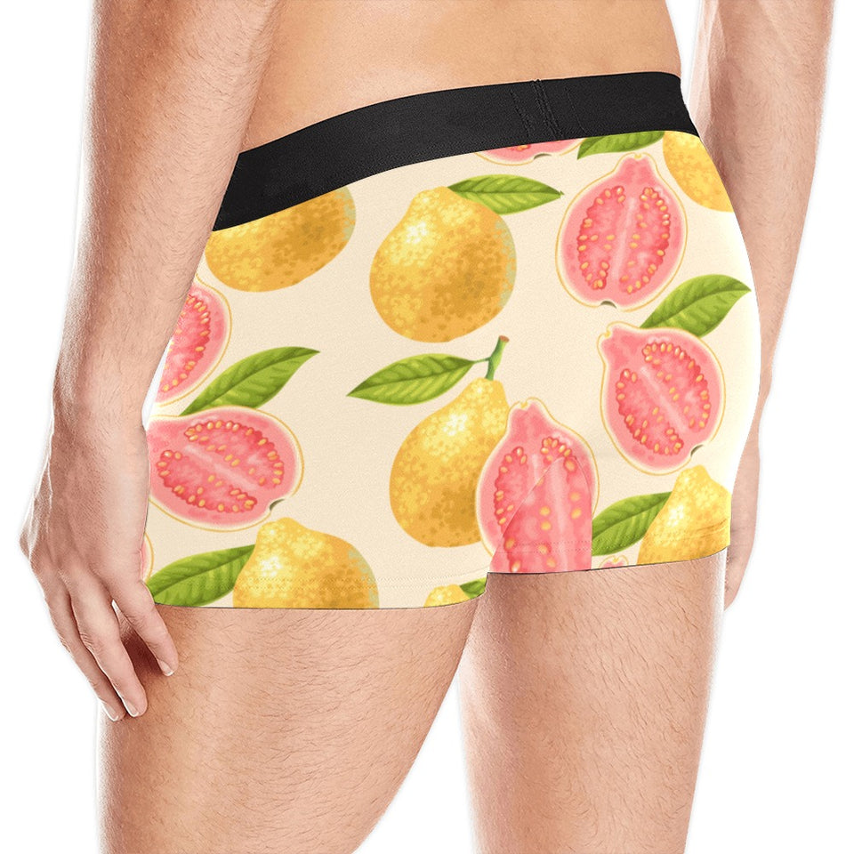 Beautiful guava pattern Men's All Over Print Boxer Briefs Men's Underwear