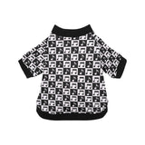 Music Notes Pattern Print Design 01 All Over Print Pet Dog Round Neck Fuzzy Shirt