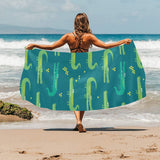 Crocodile pattern Beach Towel