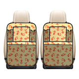 Goldfish Pattern Print Design 02 Car Seat Back Organizer