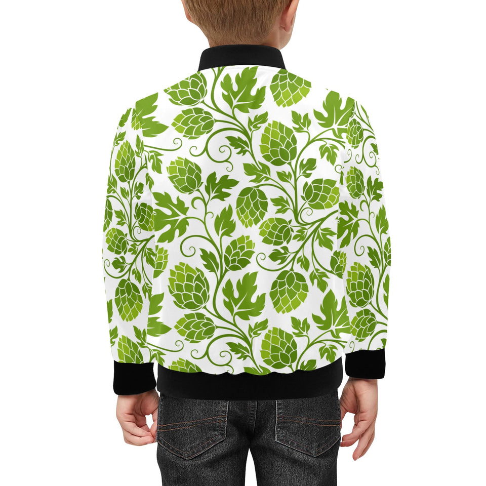 Hop design pattern Kids' Boys' Girls' Bomber Jacket