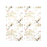 Beautiful Japanese cranes pattern Gauze Curtain
