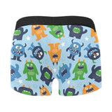 Alien Pattern Print Design 04 Men's All Over Print Boxer Briefs Men's Underwear