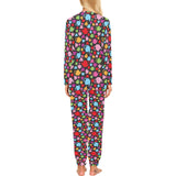 Tea pots Pattern Print Design 01 Women's All Over Print Pajama Set